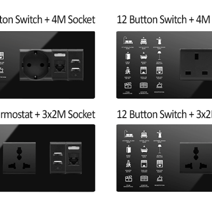 Mona KNX Touch Bedside Panel