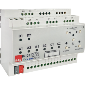 RCU0808 Room Control Unit 8x16A Outputs + 8 Digital Inputs