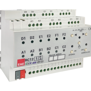 EAE RCU1212 Room Control Unit 12x16A Outputs + 12 Digital Inputs