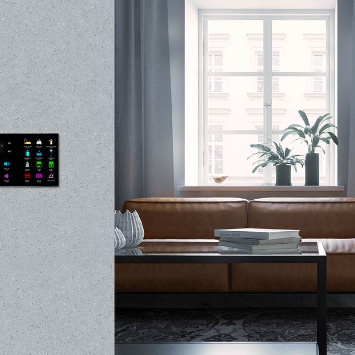 Mona KNX Touch Welcome Panel